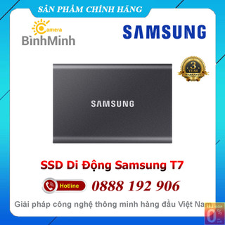 Ổ cứng ssd di động 500gb 1tb 2tb samsung external t7 non touch usb 3.2 gen2