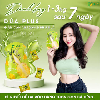4 túi kẹo dứa plus giảm cân  - TAKA