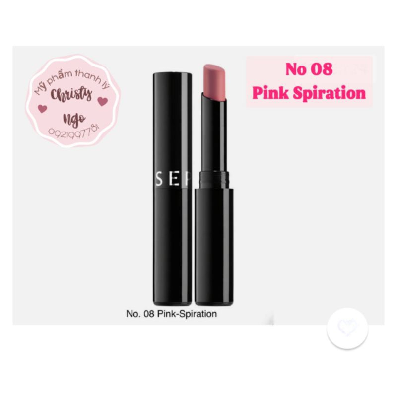 SON SEPHORA COLLECTION COLOUR LIP LAST LIPSTICK MÀU 08