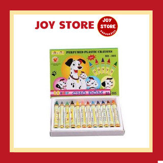 Sáp màu chó đốm 12 màu