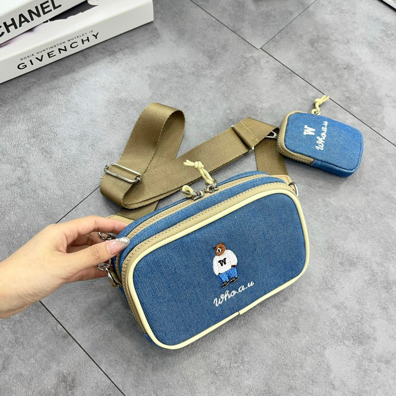 Túi đeo chéo whoauh ảnh thật shop chụp