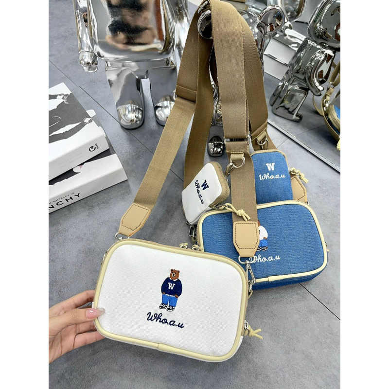 Túi đeo chéo whoauh ảnh thật shop chụp