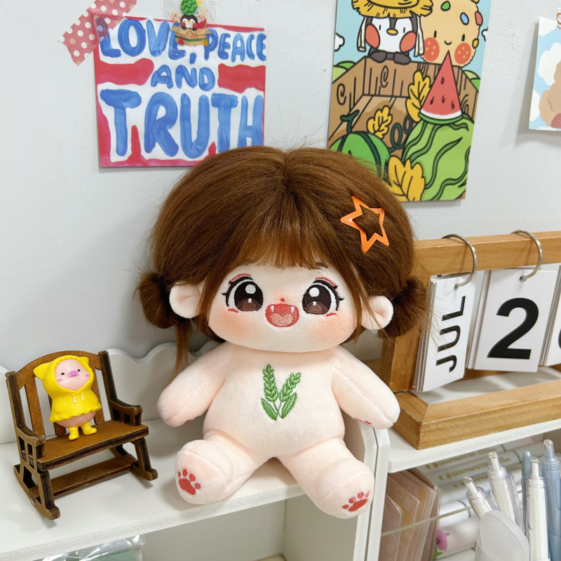 Búp bê không thuộc tính tóc tơ series Tiết trời 20cm
