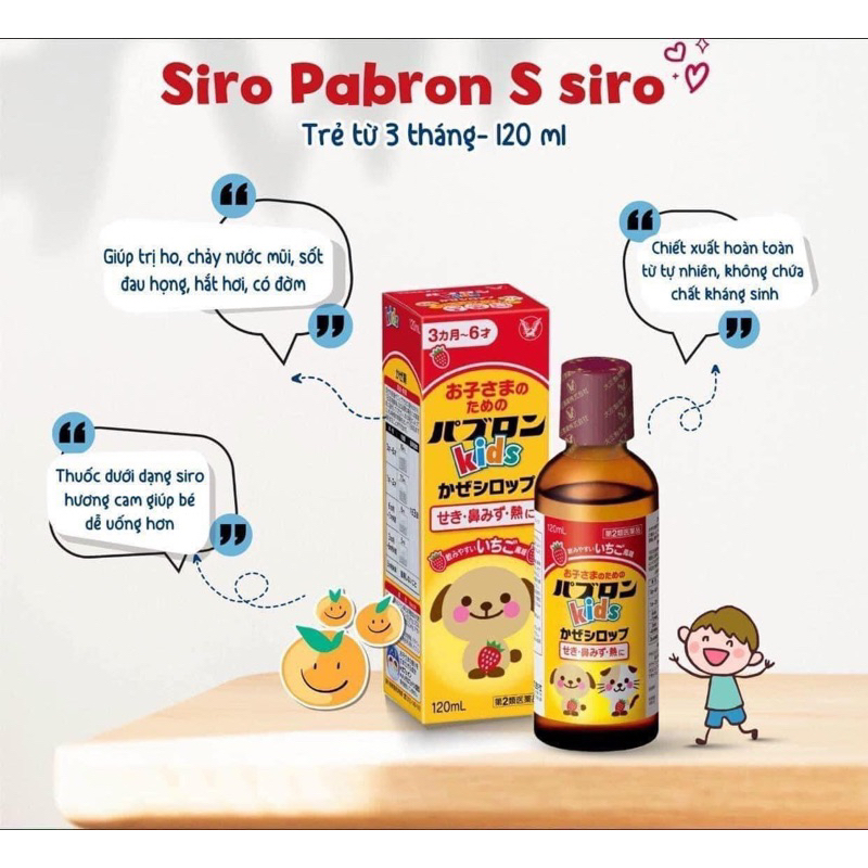 Siro Paburon S Chó Mèo Cho Bé Từ 3 Tháng Tuổi