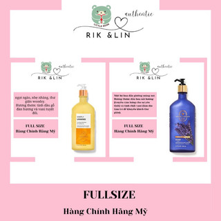 Auth_ Fullsize SIMPLY UNWIND | SLEEP LAVENDDR VANILLA |SNOWY PEACH XỊT THƠM - BODY LOTION DƯỠNG THỂ BBW USA