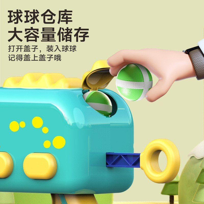 Đồ chơi súng bắn bóng dính khủng long cho bé C062 - Đồ Chơi Trí Tuệ