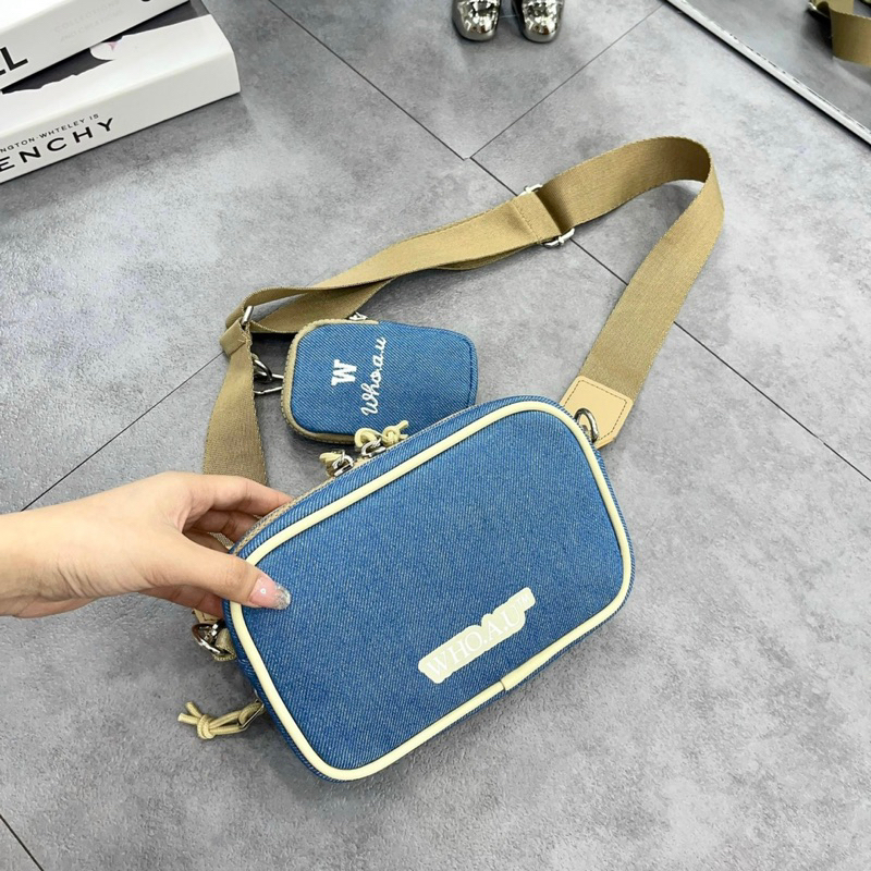 Túi đeo chéo whoauh ảnh thật shop chụp