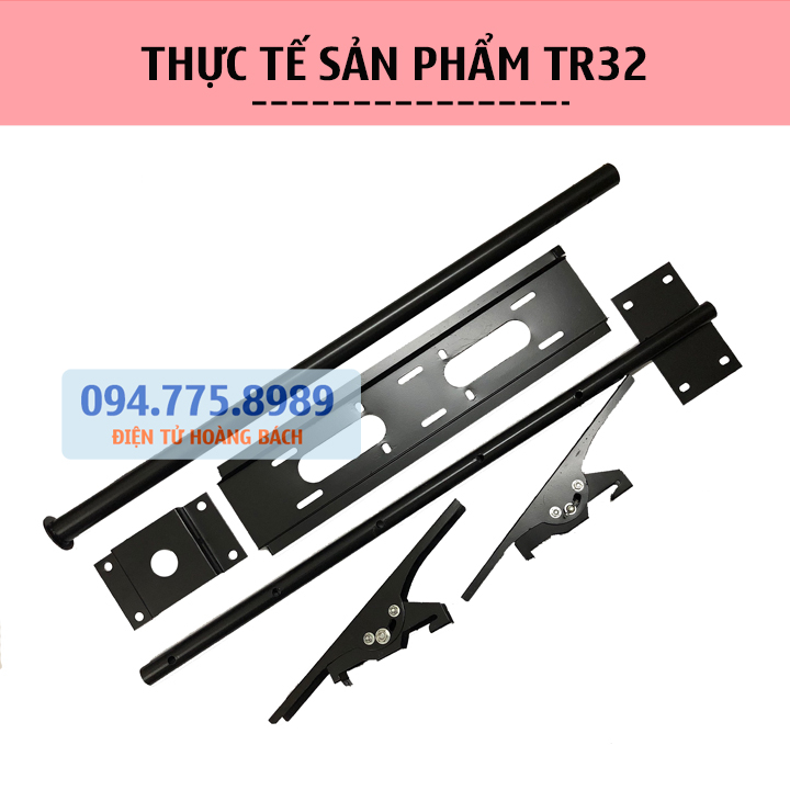 Giá Treo Tivi Thả Trần NB T560 32 - 75 Inch / TR32 32 - 43 Inch - Khung Treo Tivi Ngược Trần Nhà