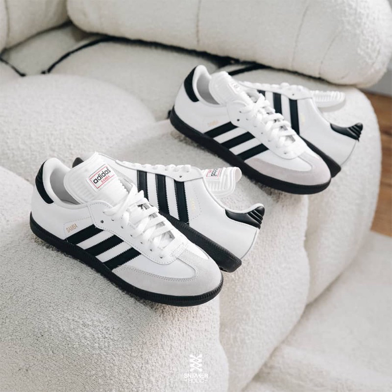 GIÀY ADIDAS SAMBA CLASSIC WHITE 772109 FREE SHIP
