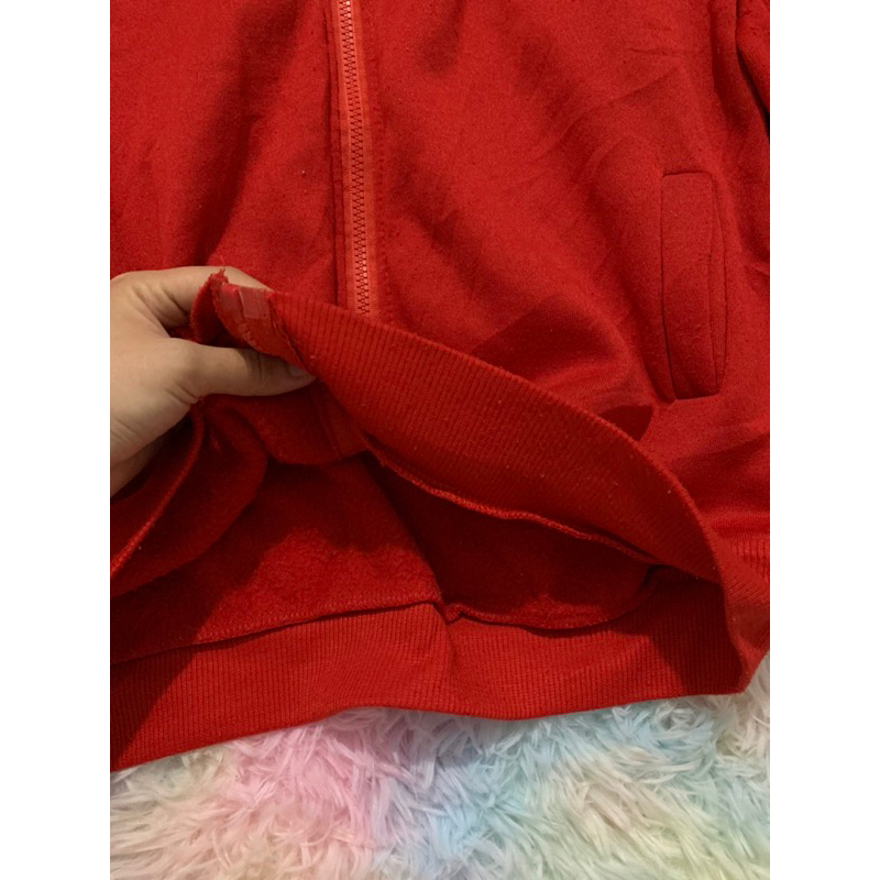 Áo khoác nỉ khóa kéo