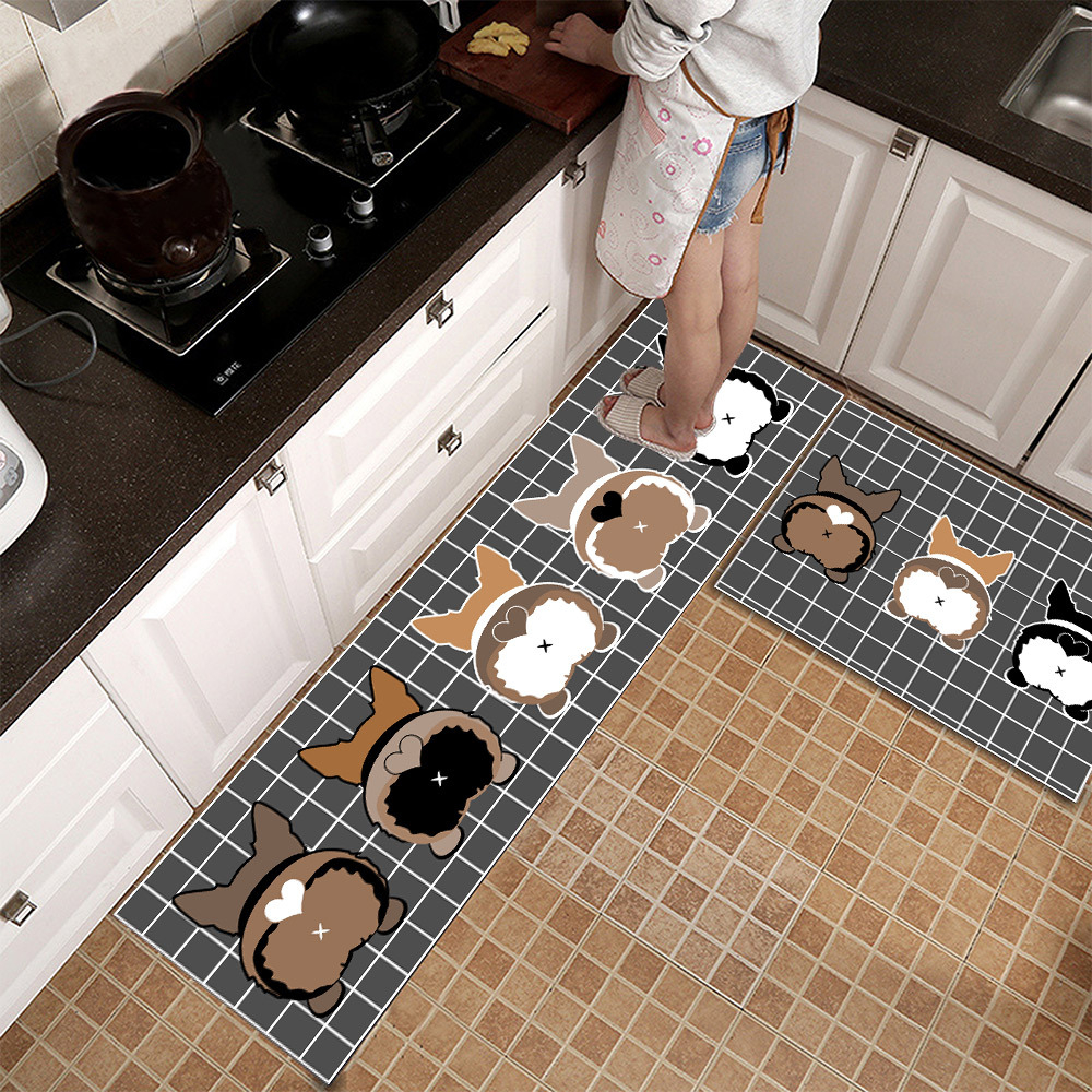 Thảm Lau Chân, Lau Sàn Nhà Bếp, Nhà Tắm  - Thảm Chùi Chân Trải Sàn