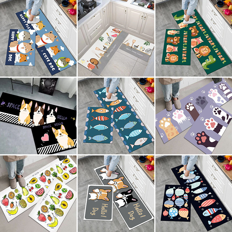 Thảm Lau Chân, Lau Sàn Nhà Bếp, Nhà Tắm  - Thảm Chùi Chân Trải Sàn