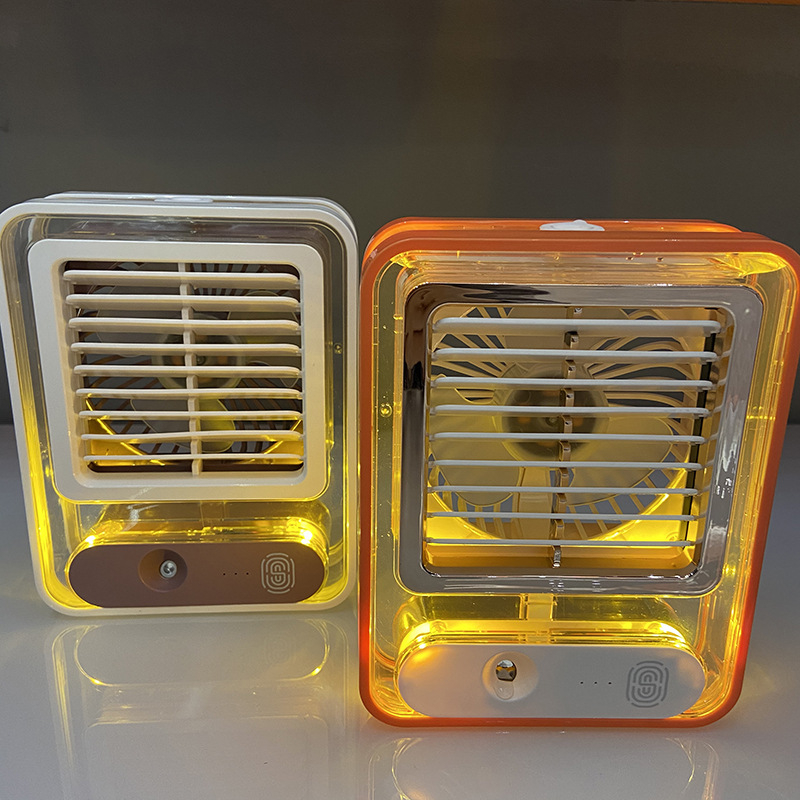 Quạt Hơi Nước Mini Điều Hòa - Quạt Phun Sương Tạo Ẩm Làm Mát Để Bàn - Quạt Hơi Nước Để Bàn