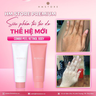 [GIAO HOẢ TỐC] COMBO PEEL DA BODY HMSTORE