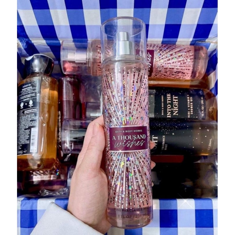 Xịt Thơm Body Mist Into The Night/A Thoudsand Wishes/Gingham