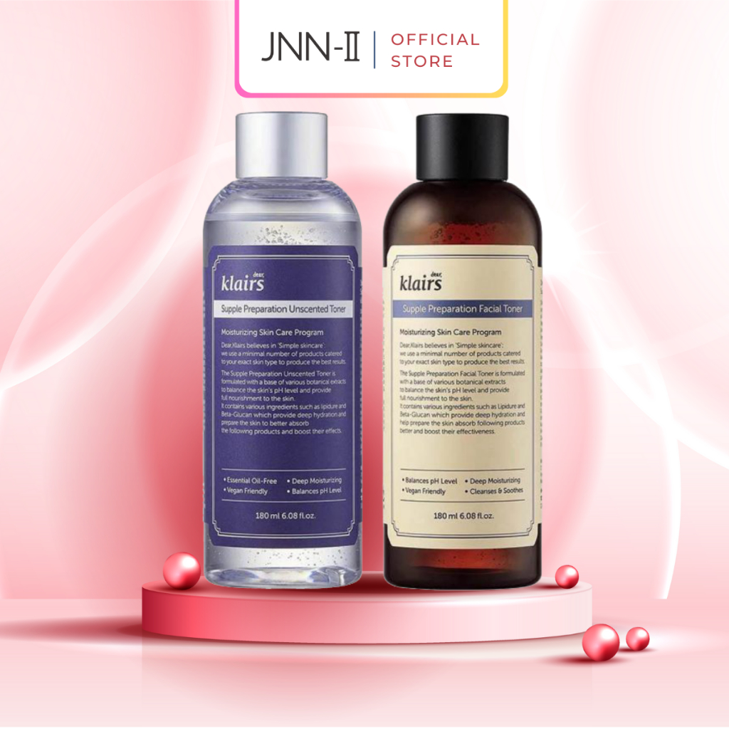 Toner Klairs nước hoa hồng Dear Klairs cấp ẩm cân bằng da không mùi và có mùi 180ml Hàn Quốc | Jnn2.vn