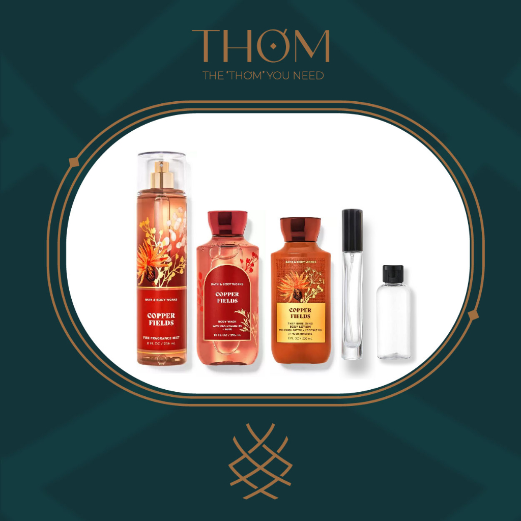 COPPER FIELDS | Sản Phẩm Tắm Dưỡng Xịt Thơm Toàn Thân Bath & Body Works