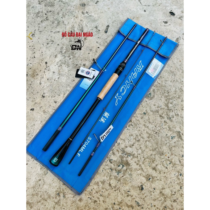 Cần Câu cá Lure 4 khúc Rancy ( Đứng Và Ngang ) - Khoen Fuji K Japan
