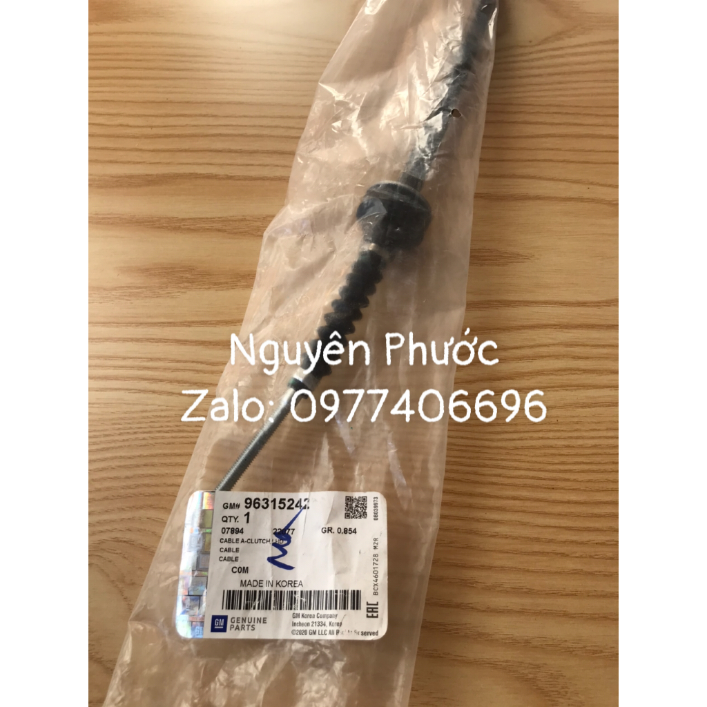 Dây côn MATIZ 1, MATIZ 2  - Hàng chính hãng GM  96315242