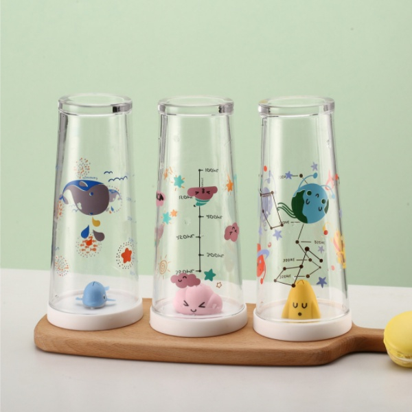 Ly Thủy Tinh Luminarc Lille Scale Clouds Đổi Màu Có Nắp 425ml - L9887 | Phân Phối Chính Hãng