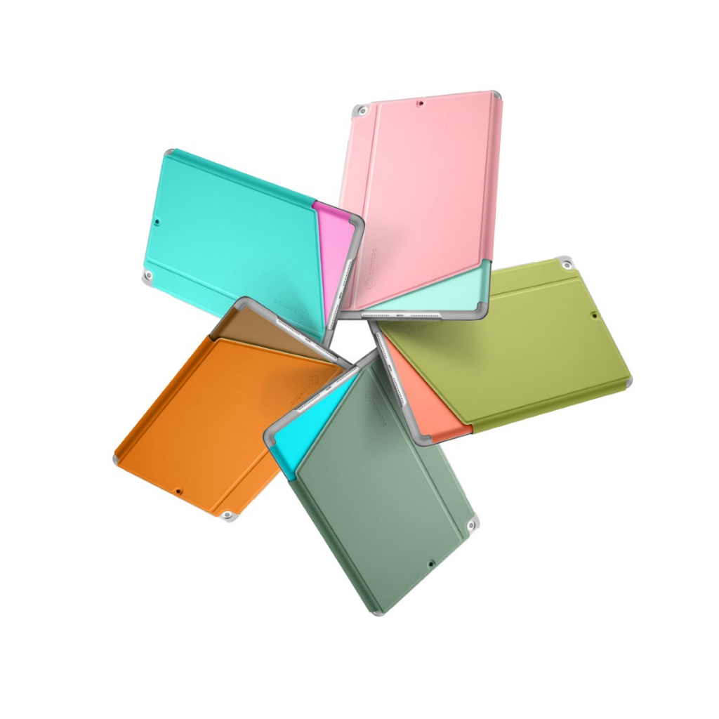 BAO DA TOMTOC  TỪ TÍNH ĐA GÓC VERTICAL FOR IPAD GEN 9 10.2-INCH