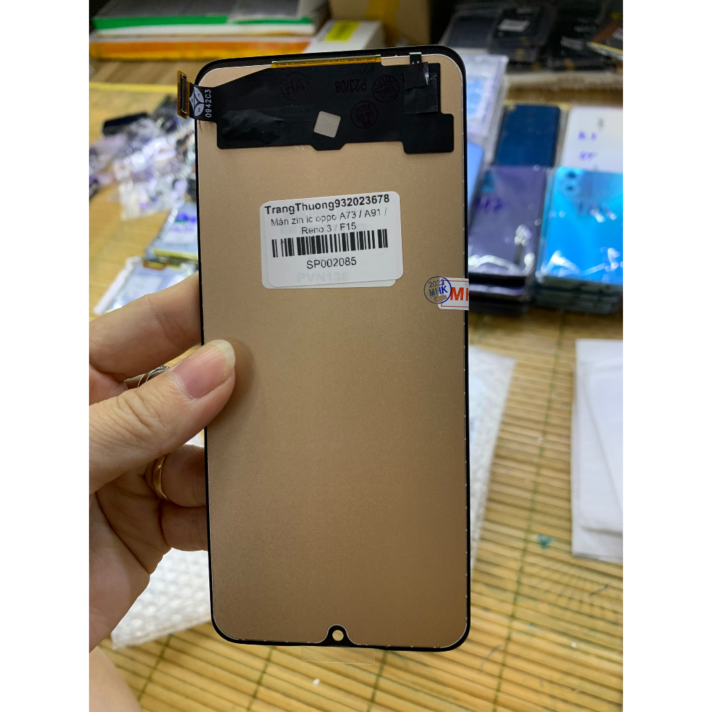 Màn hình điện thoại oppo reno 3 / A91 / F15 / F17 / A73 2020 / K7 / Find X2 LITE - bao test, tặng kèm 1 tuýp keo