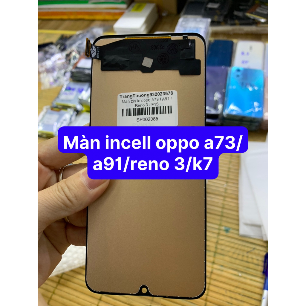 Màn hình điện thoại oppo reno 3 / A91 / F15 / F17 / A73 2020 / K7 / Find X2 LITE - bao test, tặng kèm 1 tuýp keo