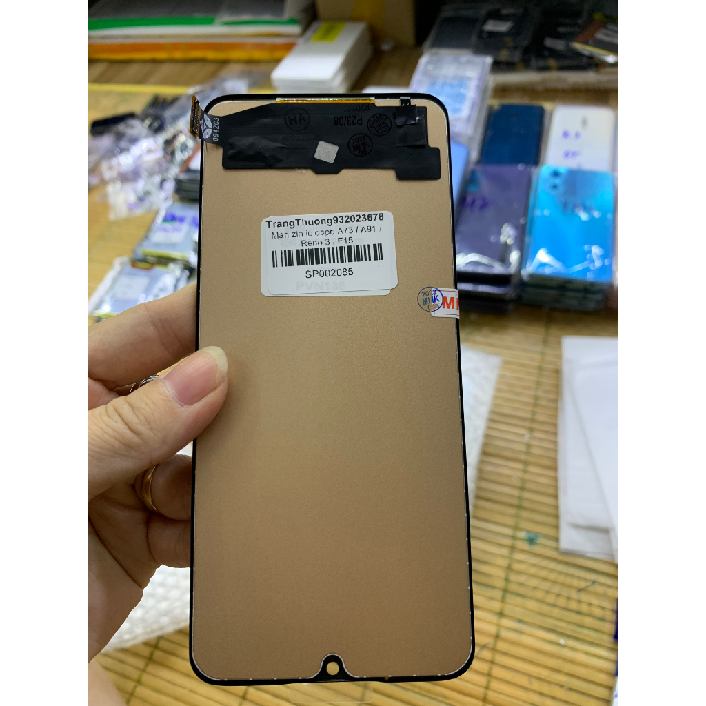 Màn hình điện thoại oppo reno 3 / A91 / F15 / F17 / A73 2020 / K7 / Find X2 LITE - bao test, tặng kèm 1 tuýp keo