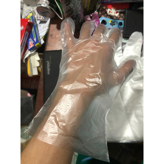 Găng Tay Nilon Thực Phẩm (Hộp 100 Cái)