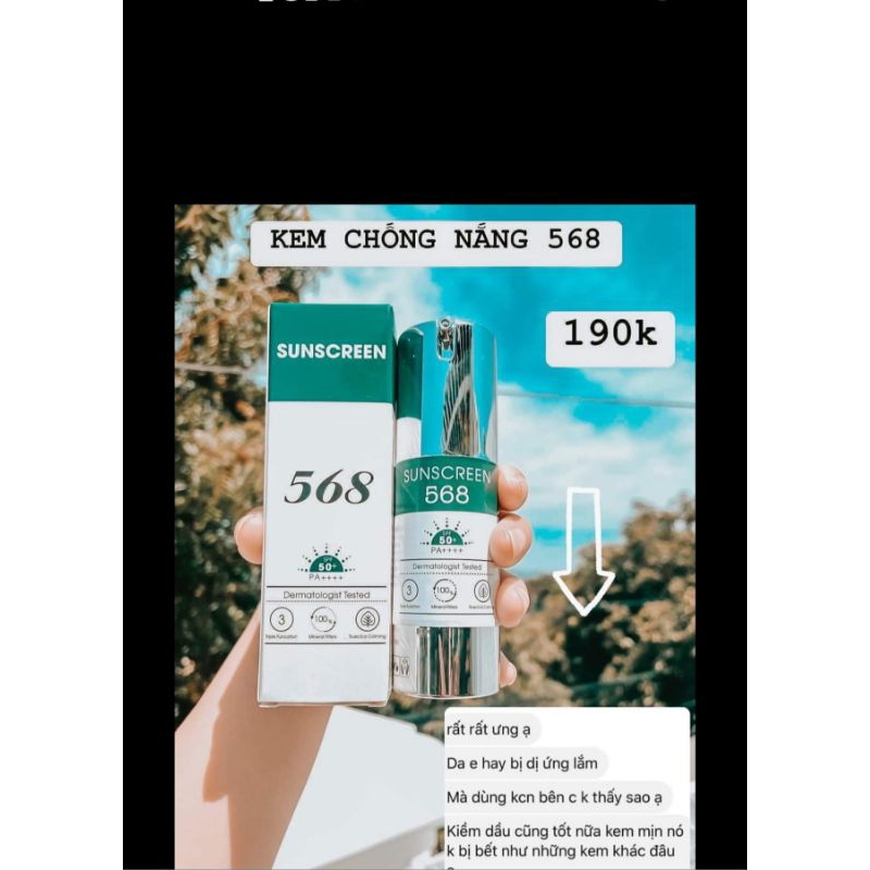 KEM CHỐNG NẮNG 568