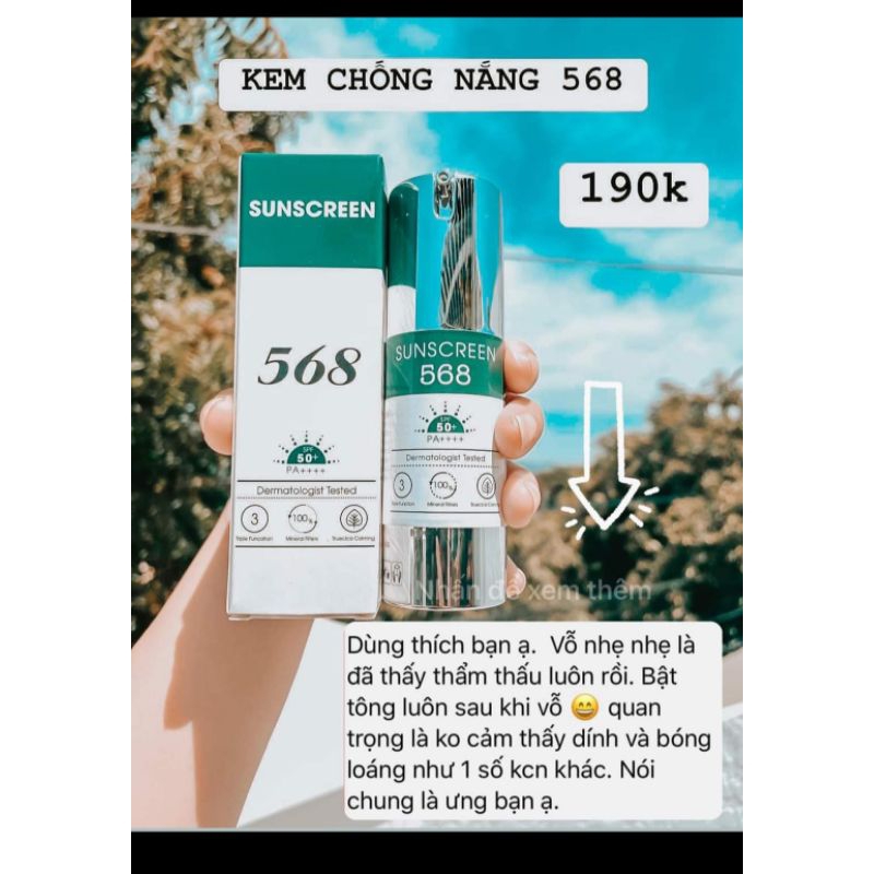 KEM CHỐNG NẮNG 568