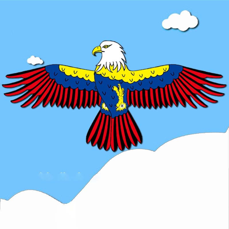 Đồ chơi diều cần câu mini dễ thương tặng 30m dây, Diều mini nhiều hình cute