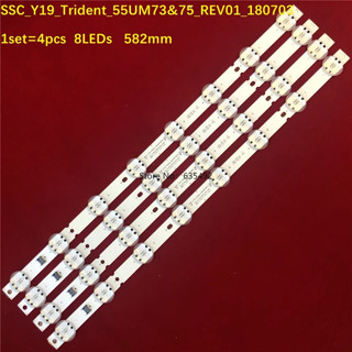 LG 55UN7400 (~55UM73) - Bộ led 4 thanh 8 bóng led cho tivi LG 55UN7400PTA 55UM73/75_rev05