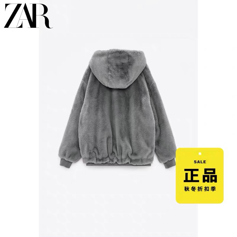 Áo khoác lông mặc 2 kiểu