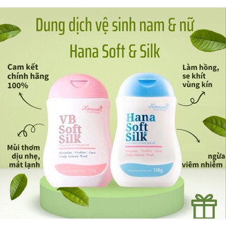 Dung dịch vệ sinh phụ nữ Hana Soft Silk/VB Soft Silk 150ml