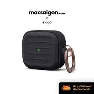 Vỏ bảo vệ airpods 3 elago armor eap3am-bk - màu đen