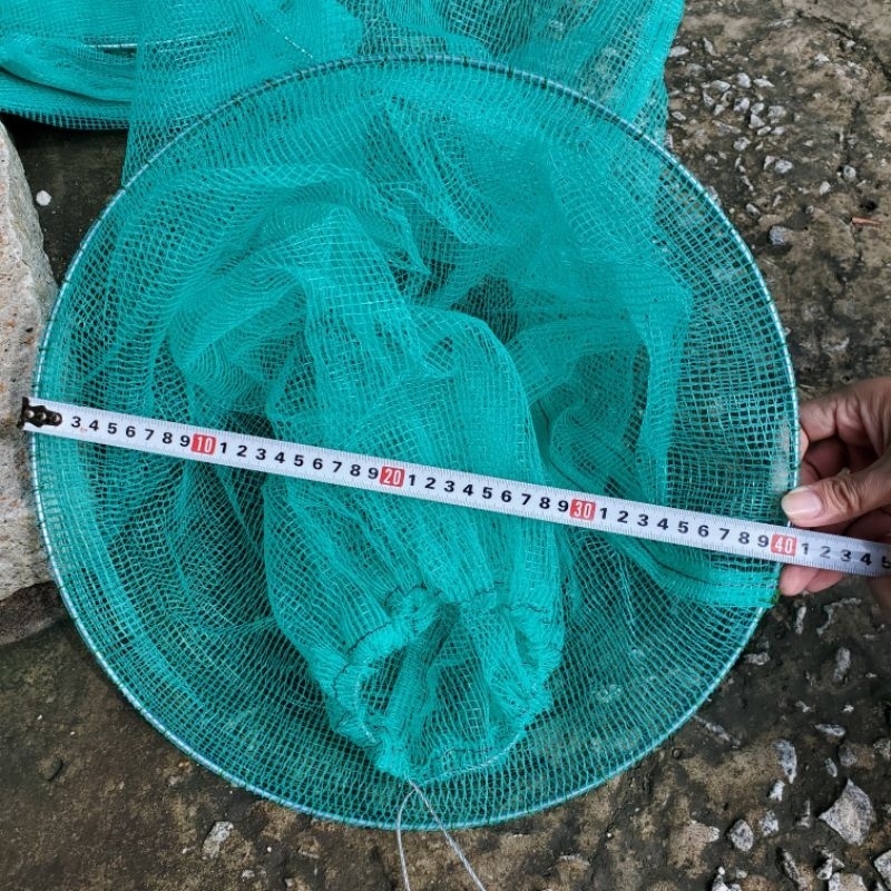 DỚN LƯỚI RỌ LỖ 3li, Dài 3m, 5 vành chì 40cm, chặn sông, trên đồng cá, tôm, lươn, lòng tong.