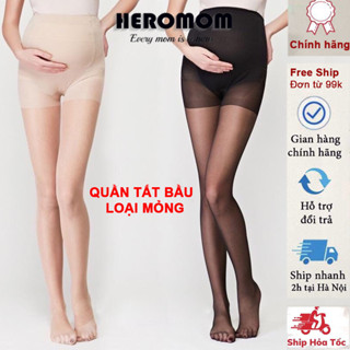 Quần tất bà bầu mỏng mùa đông siêu dai có cả loại chun thường và chun rút hàng đẹp HEROMOM