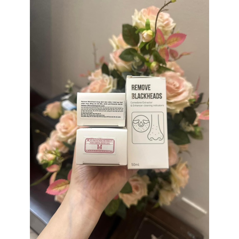 Ủ mụn đầu đen Remove Blackheads 50ml chính hãng