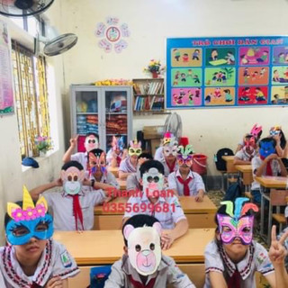 MẶT NẠ TRUNG THU SẴN DÂY ĐEO
