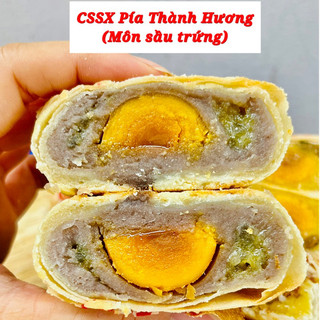   Lò sản xuất Bánh pía Môn sầu riêng trứng Thành Hương - Pía gói giấy xưa truyền thống 