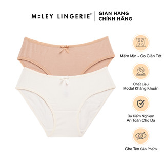 [Quần Lót Thở] Combo 2 Quần Lót Modal Visco Miley Lingerie Bikini Kháng Khuẩn BCS04