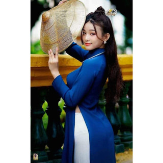 Áo dài thêu cao cấp 2023 lụa tây thi