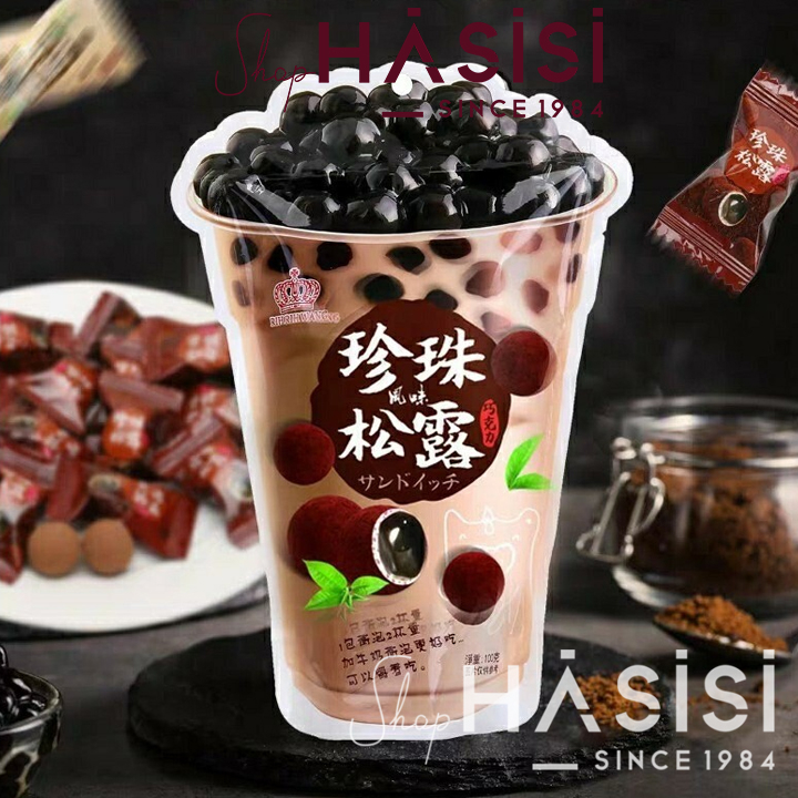 Kẹo Trà Sữa Trân Châu Đài Loan RIH RIH WANG 100g~120g