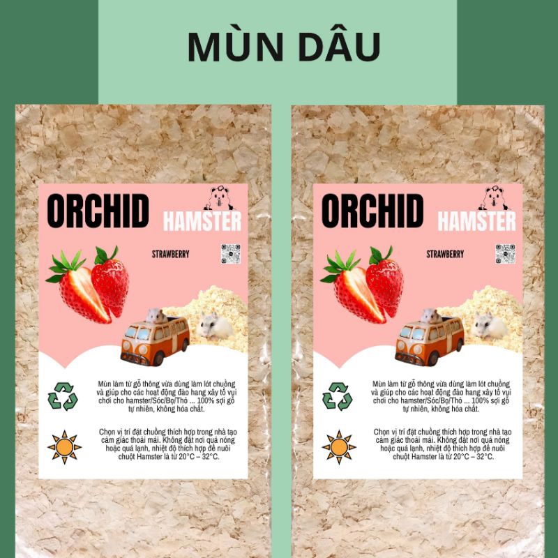 Mùn Cưa Nén Thơm Lót Chuồng Dành Cho Hamster -Thỏ - Thú Cưng