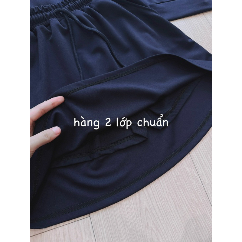 Set áo + chân váy umi