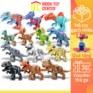 Mô hình khủng long Jurassic World đồ chơi lắp ráp khủng long kích thước lớn phát ra âm thanh tiếng khủng long gầm