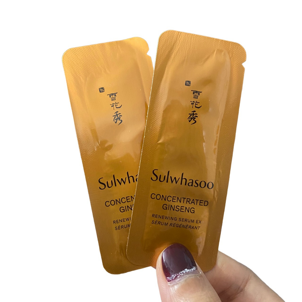 GÓI TINH CHẤT NHÂN SÂM VÀNG TRẺ HÓA DA SULWHASOO CONCENTRATED GINSENG SERUM