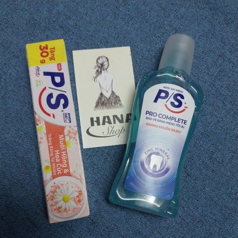 Combo nước súc miệng PS 130ml