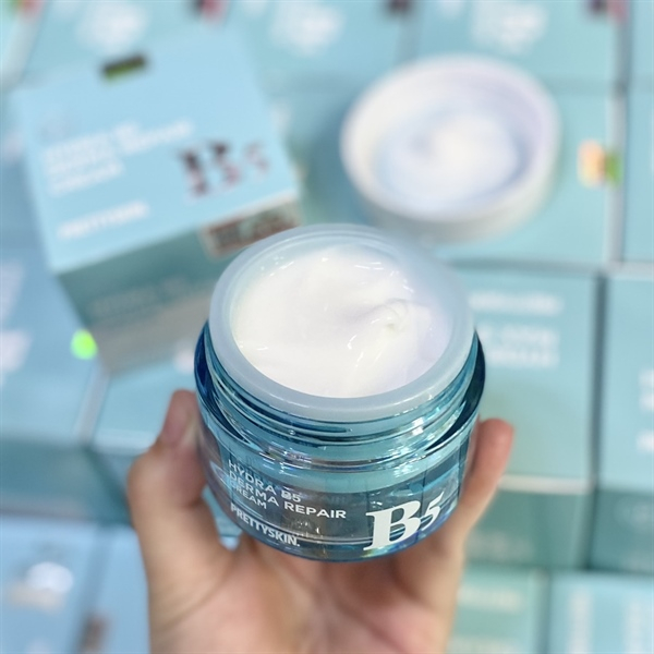 Kem Dưỡng Phục Hồi Trắng Da Pretty Skin Hydra B5 Derma Repair Cream 52ml